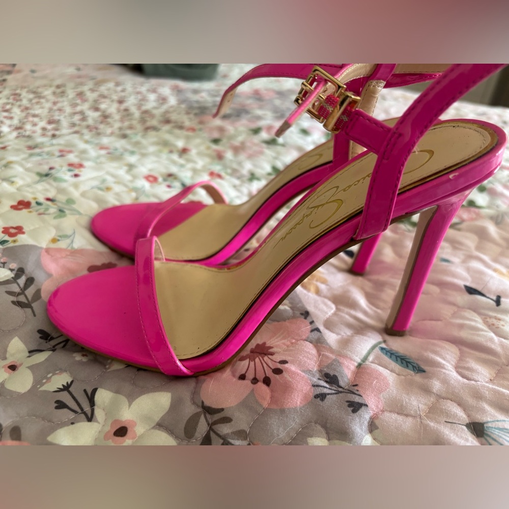 Jessica Simpson Pink Strappy Sandals